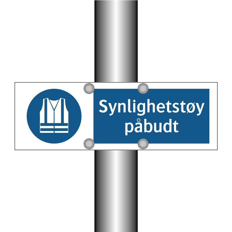 Synlighetstøy påbudt