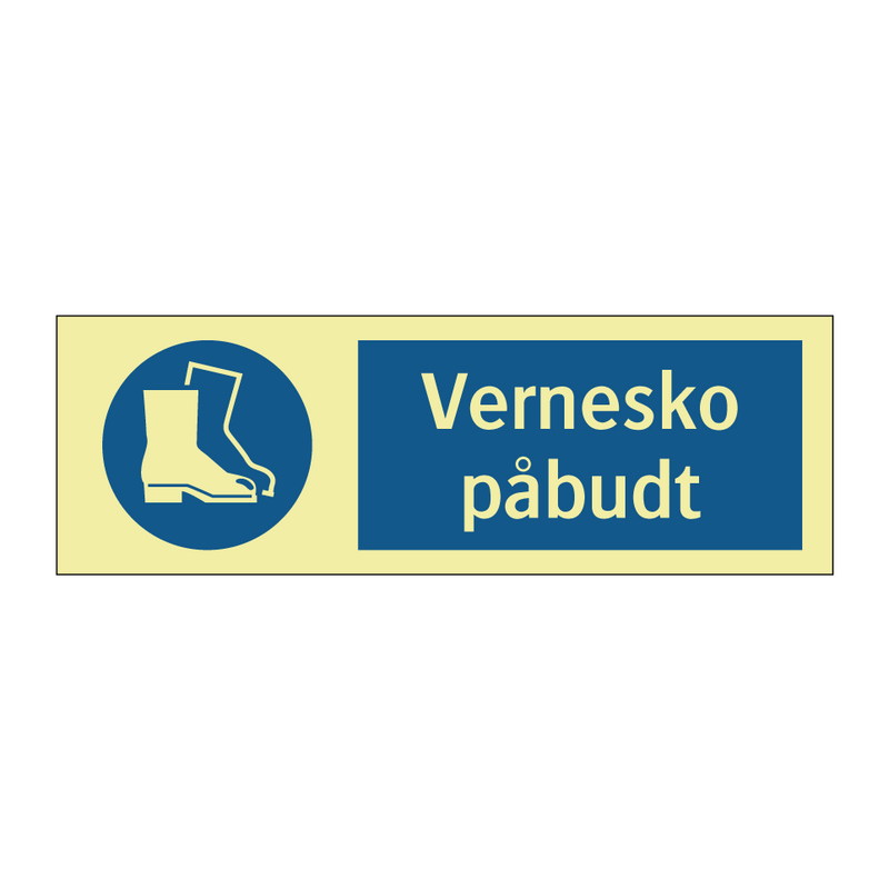 Vernesko påbudt