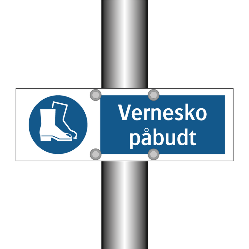 Vernesko påbudt