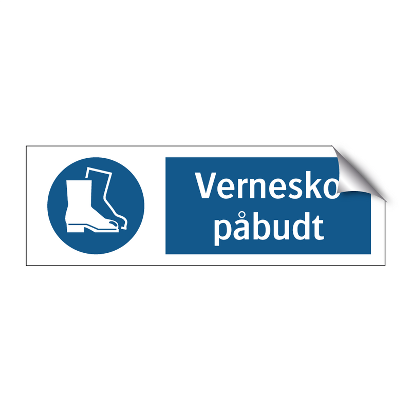 Vernesko påbudt