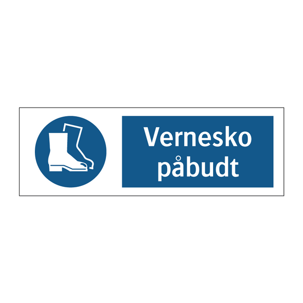 Vernesko påbudt