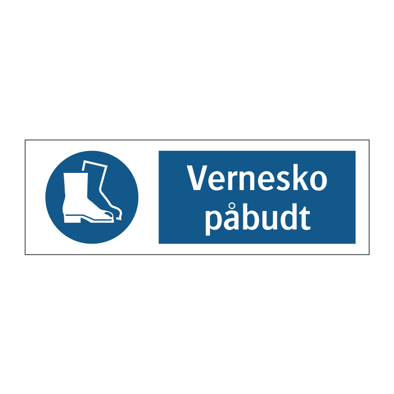 Vernesko påbudt