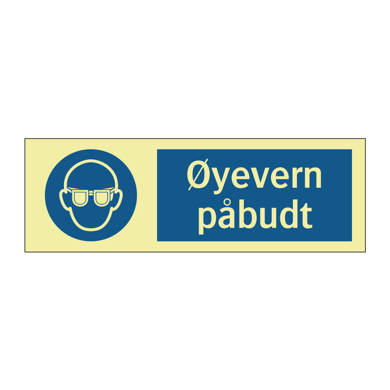 øyevern påbudt