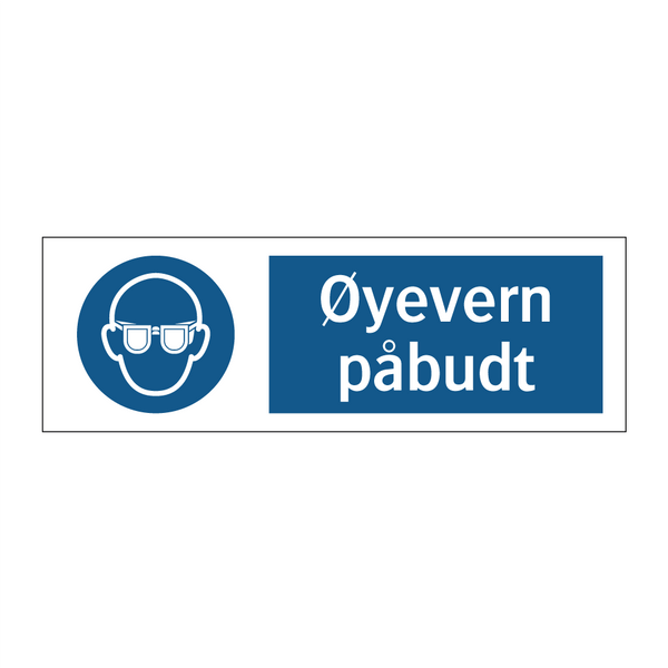 øyevern påbudt