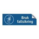 Bruk fallsikring
