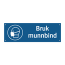 Bruk munnbind