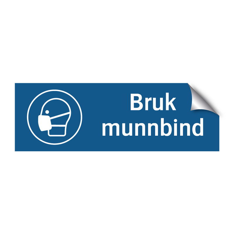 Bruk munnbind