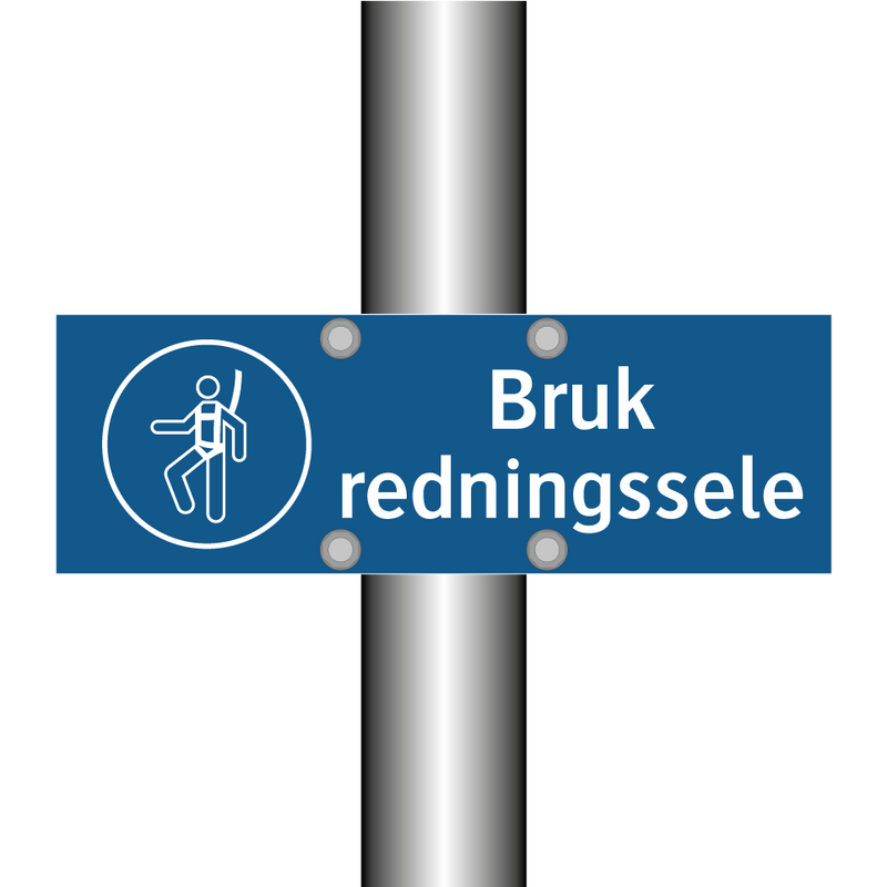 Bruk redningssele