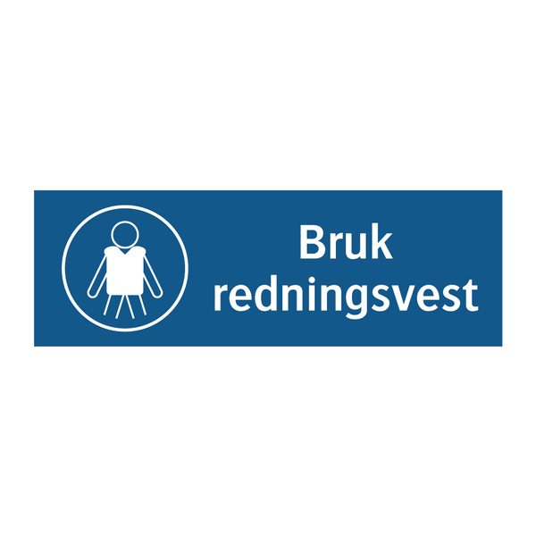 Bruk redningsvest & Bruk redningsvest & Bruk redningsvest & Bruk redningsvest & Bruk redningsvest