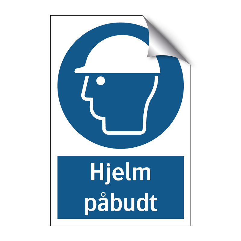 Hjelm påbudt