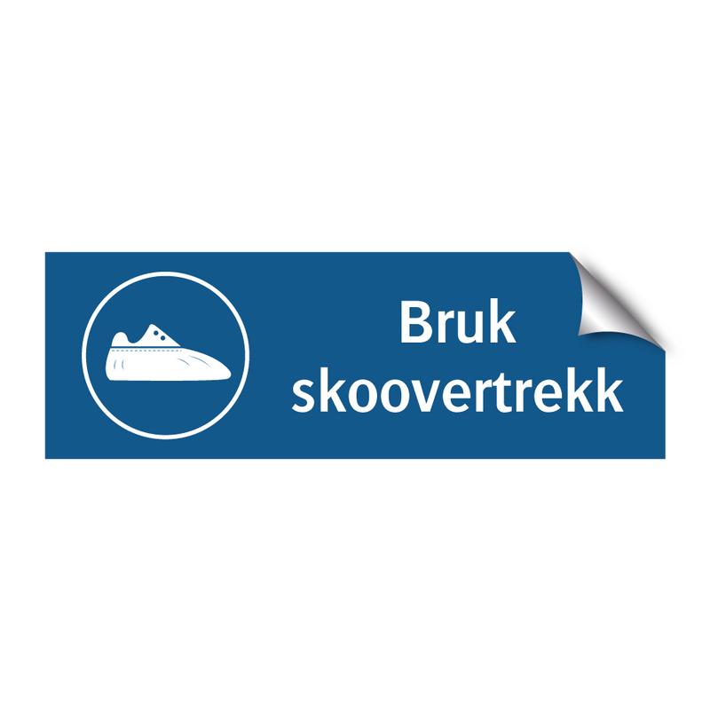 Bruk skoovertrekk