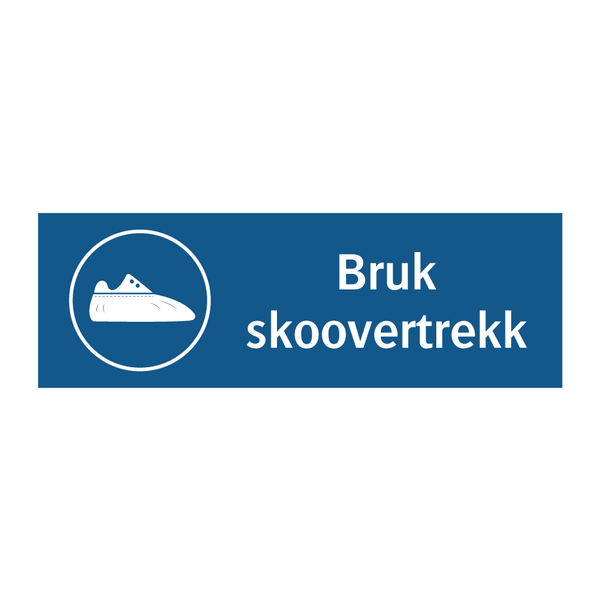 Bruk skoovertrekk