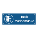 Bruk sveisemaske