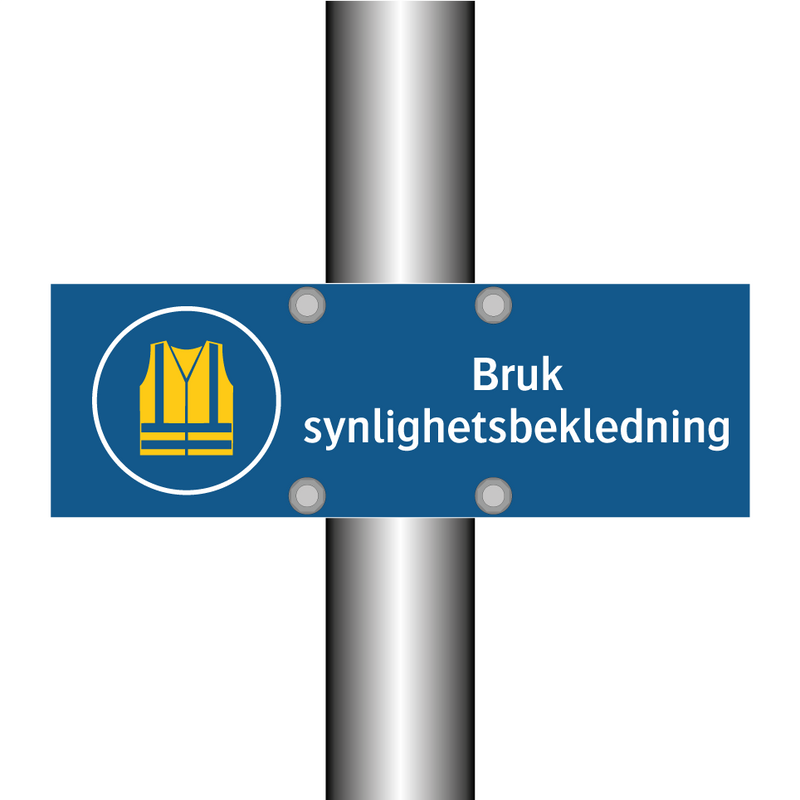 Bruk synlighetsbekledning