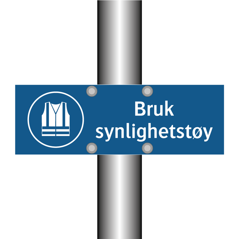 Bruk synlighetstøy