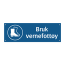 Bruk vernefottøy
