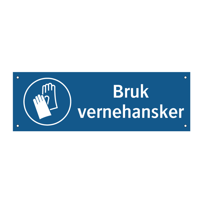 Bruk vernehansker