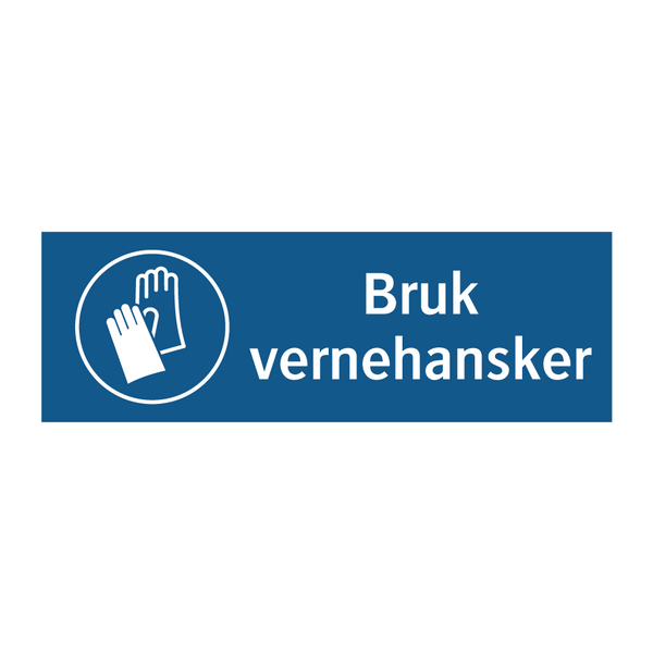 Bruk vernehansker