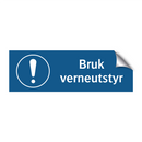 Bruk verneutstyr