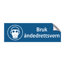 Bruk åndedrettsvern