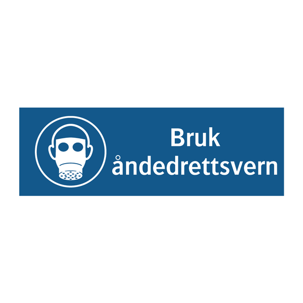 Bruk åndedrettsvern