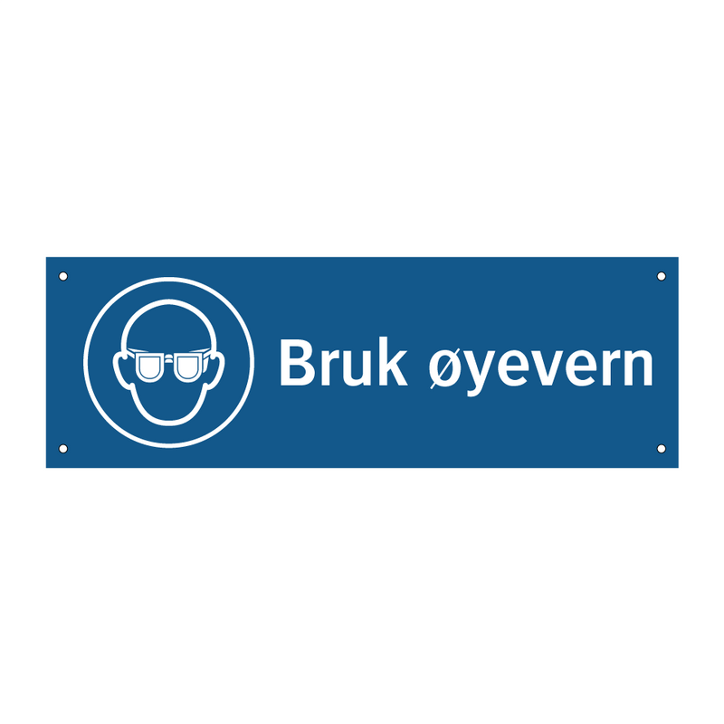 Bruk øyevern