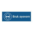Bruk øyevern