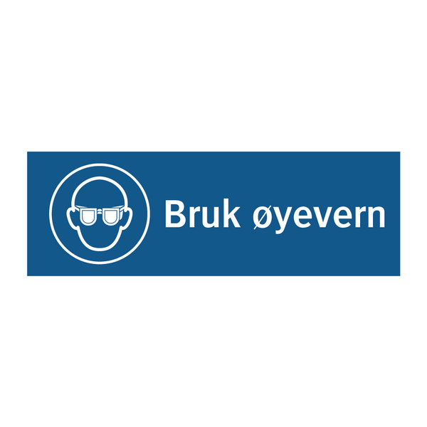 Bruk øyevern