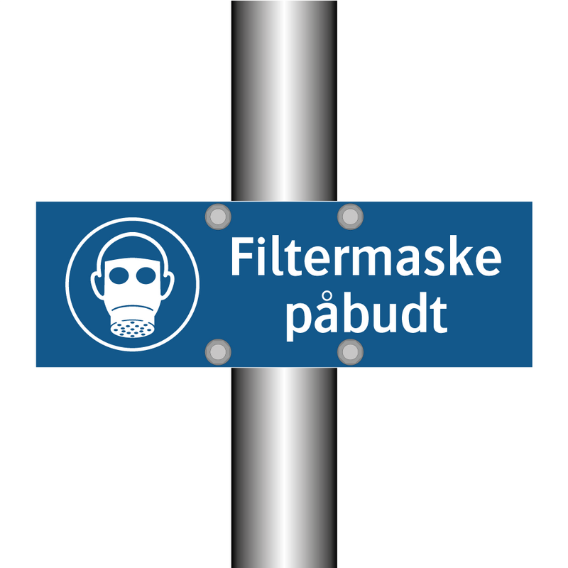 Filtermaske påbudt