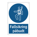 Bruk fallsikring