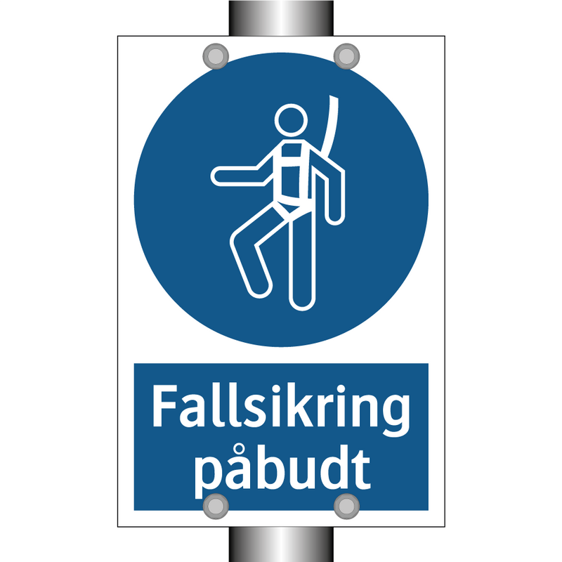 Bruk fallsikring