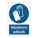 Ha?ndvern påbudt