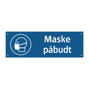 Maske påbudt
