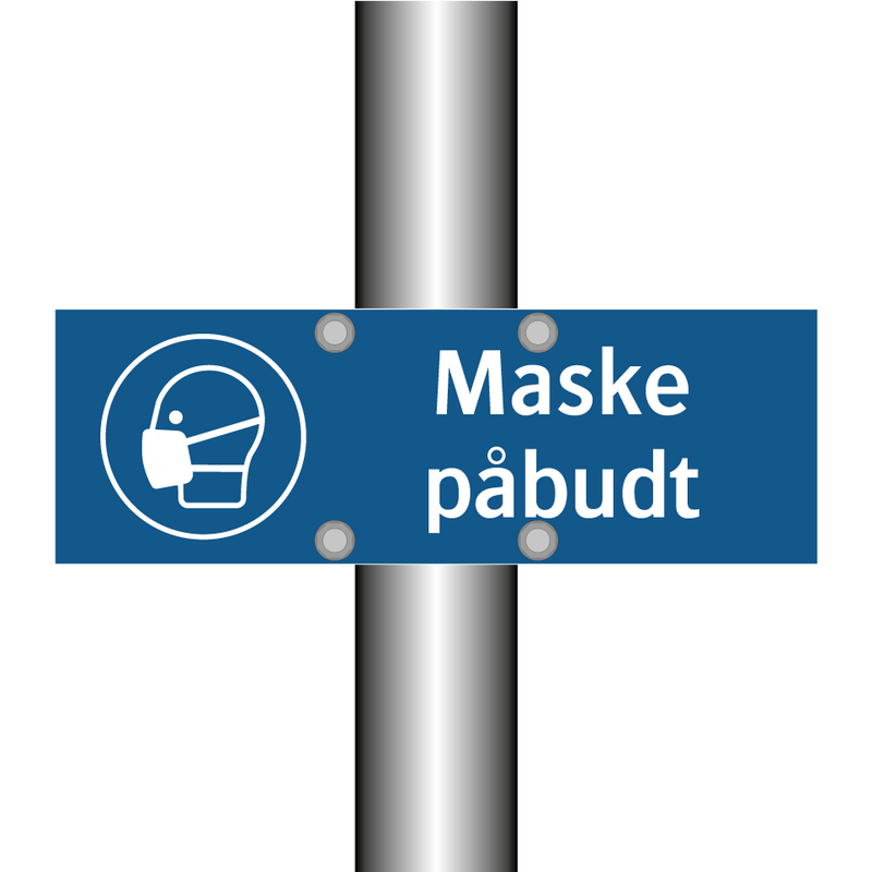 Maske påbudt