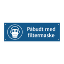 Påbudt med Filtermaske