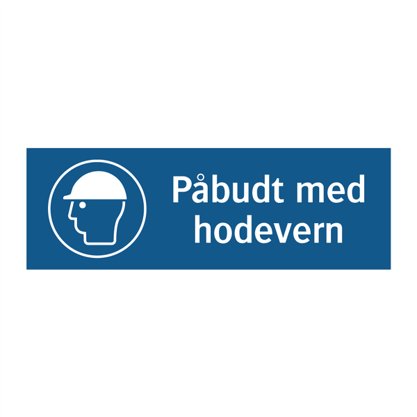 Påbudt med Hodevern & Påbudt med Hodevern & Påbudt med Hodevern & Påbudt med Hodevern