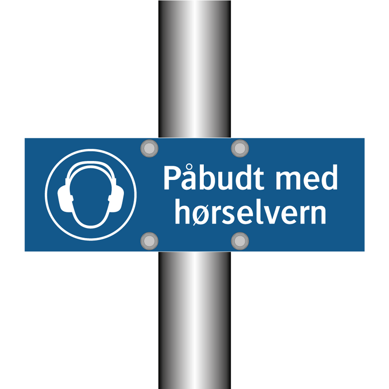Påbudt med Hørselvern & Påbudt med Hørselvern & Påbudt med Hørselvern