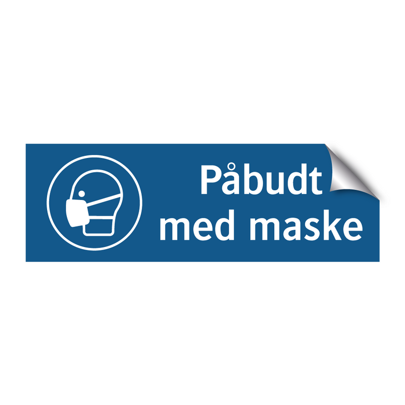 Påbudt med Maske