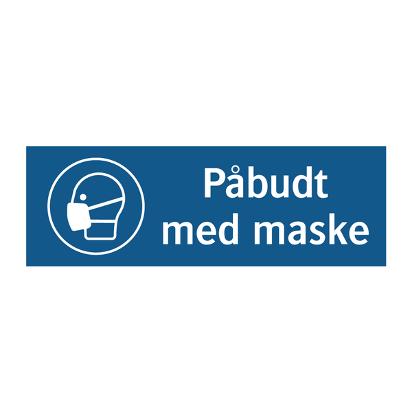 Påbudt med Maske