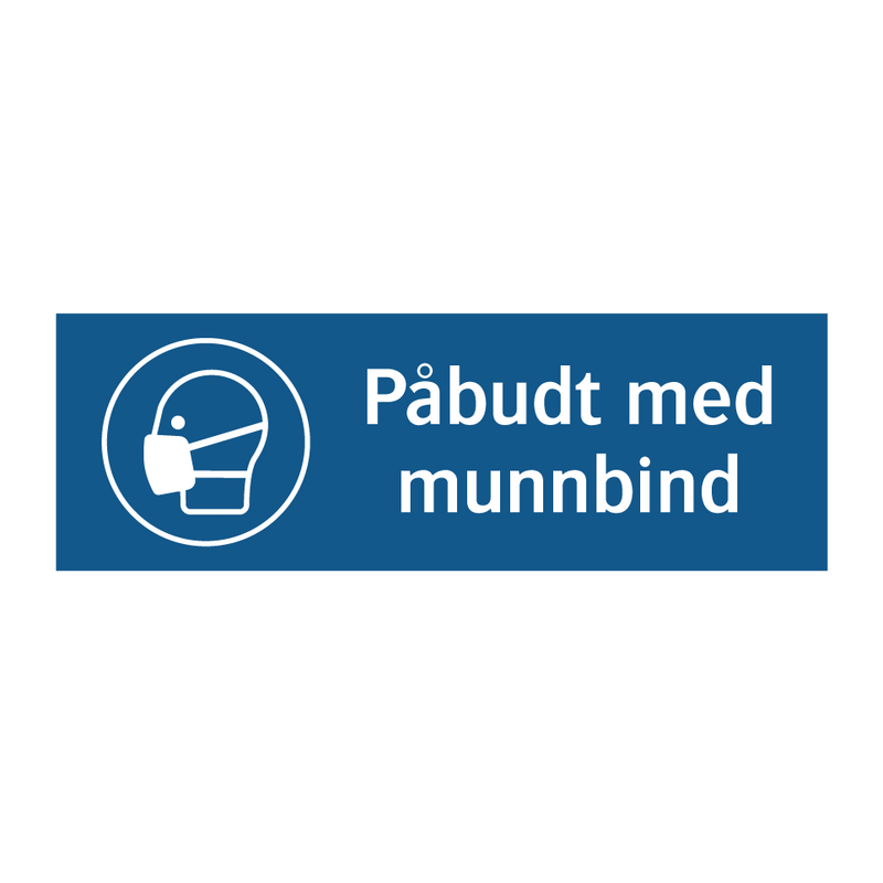 Påbudt med Munnbind & Påbudt med Munnbind & Påbudt med Munnbind & Påbudt med Munnbind