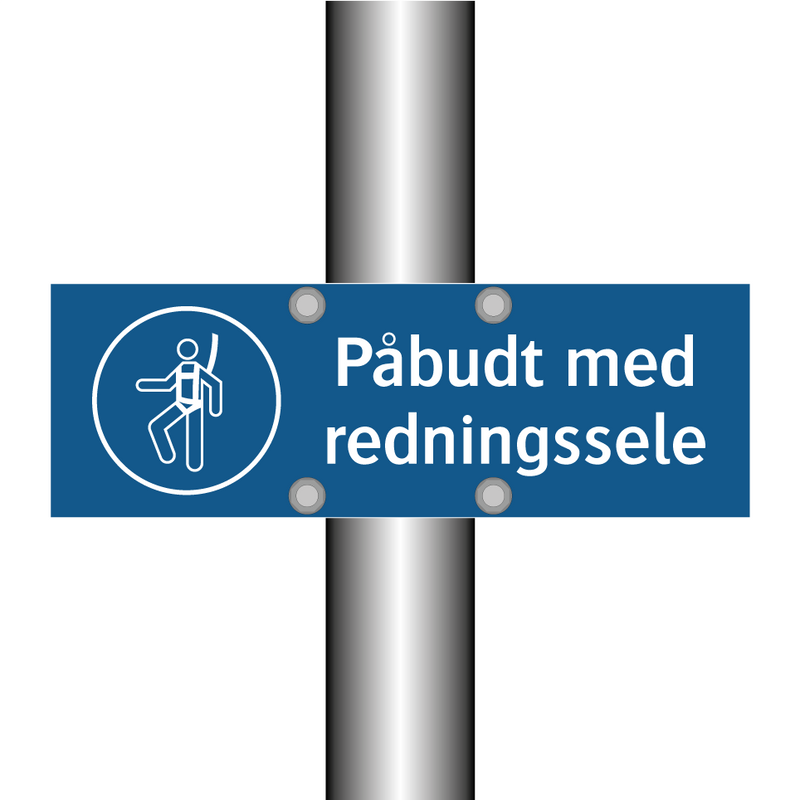 Påbudt med Redningssele
