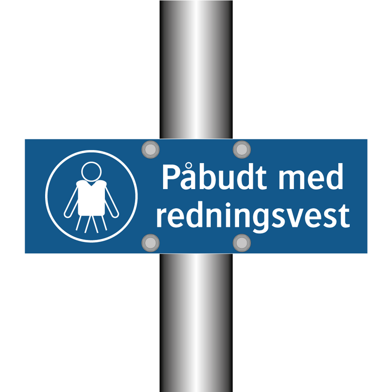 Påbudt med Redningsvest