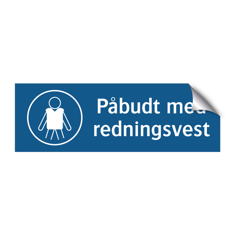 Påbudt med Redningsvest