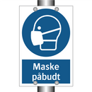 Maske påbudt