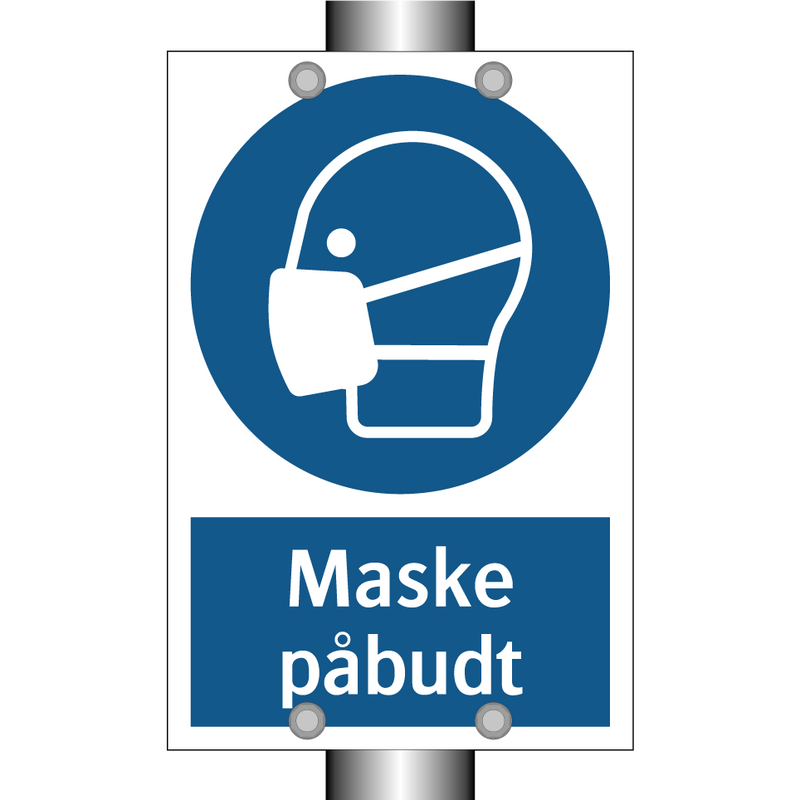 Maske påbudt
