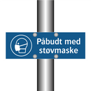 Påbudt med støvmaske