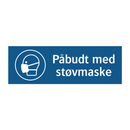 Påbudt med støvmaske