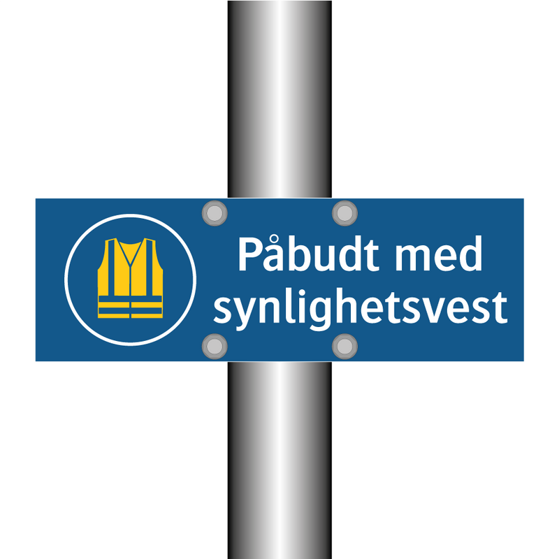 Påbudt med Synlighetsvest