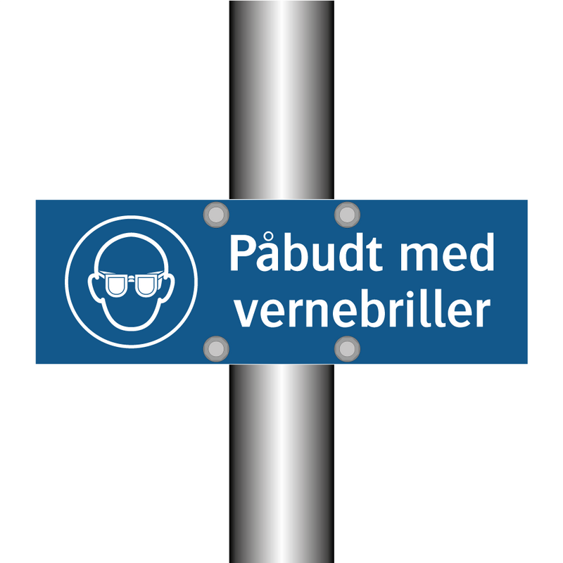 Påbudt med Vernebriller