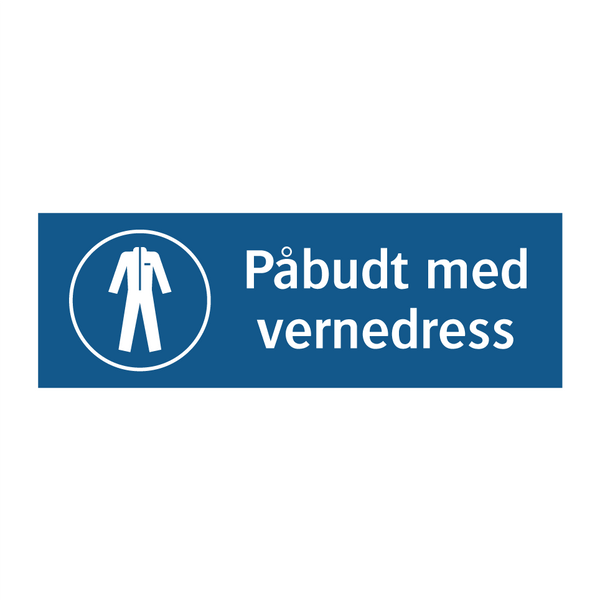 Påbudt med Vernedress